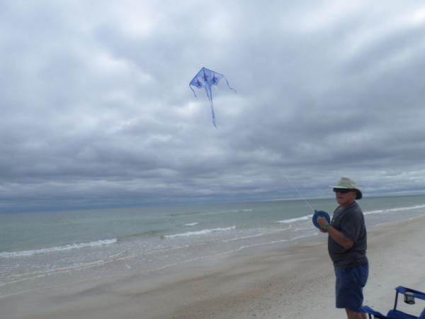 Carrabelle Beach, FL.  "The Blue Angels" flying high.
Oct.2015