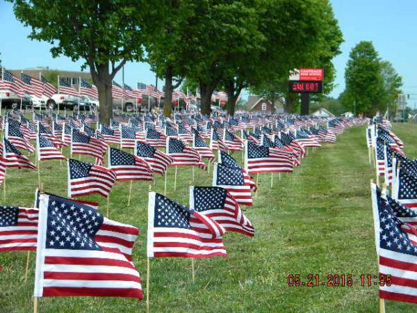 Carthage High School Shows their love for America.  I LOVE Conservative America!