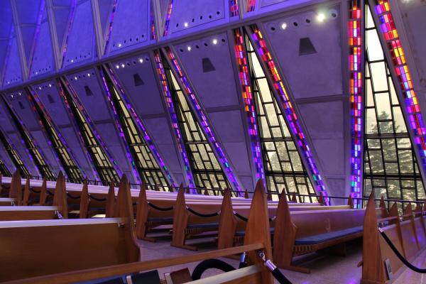 Chapel at AF Academy,Colo springs.