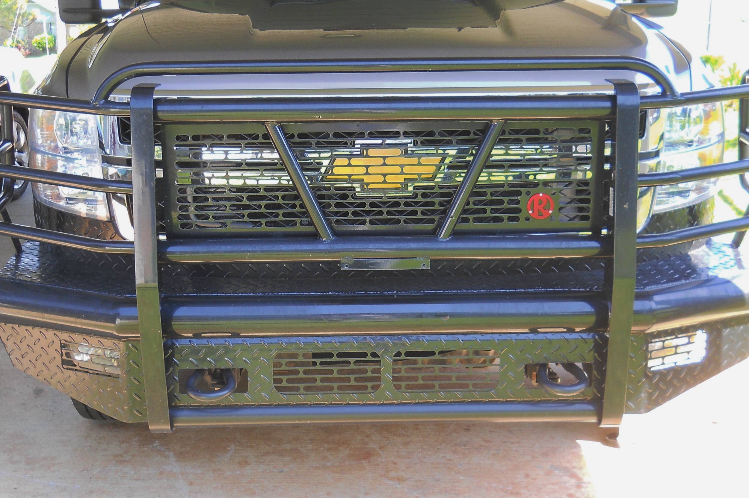 chev. 3500 HD grill guard