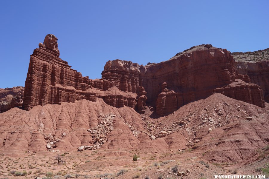 Chimney Rock - Capitol Reef