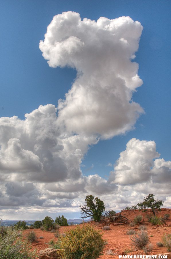 Clouds at Studhorse Peaks Camp