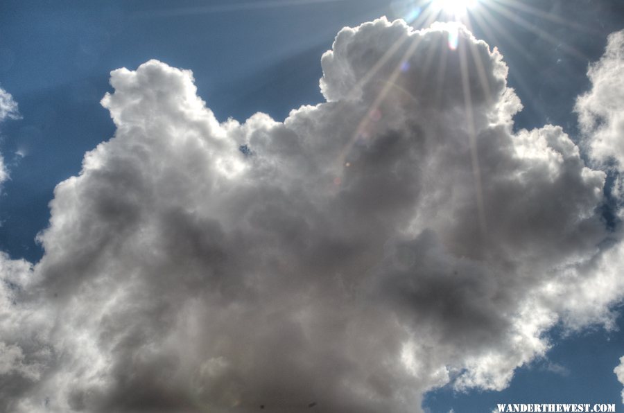 Clouds at Studhorse Peaks Camp