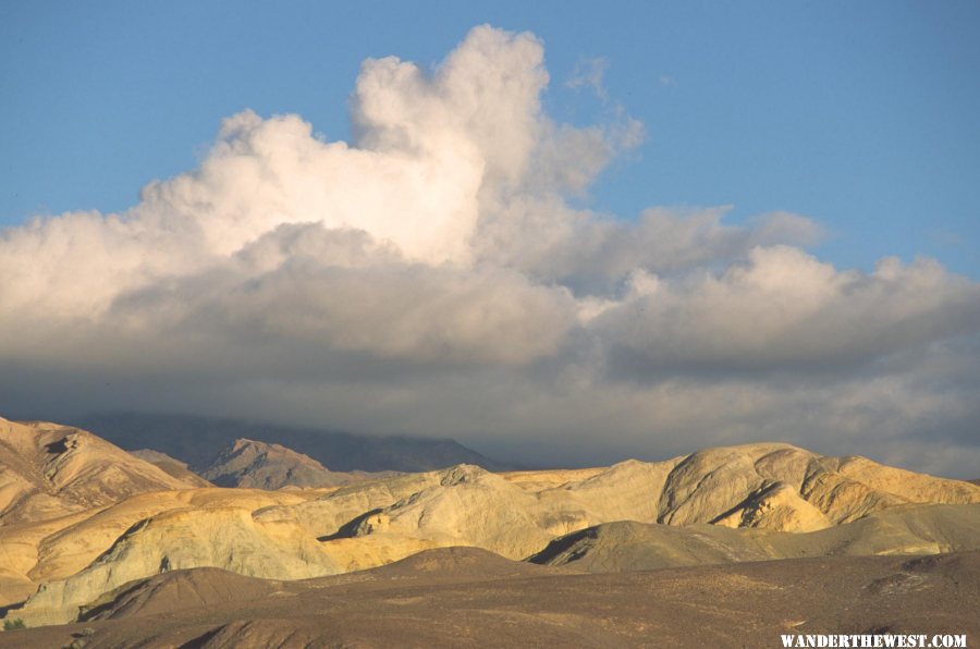 Clouds Blowing off the Funeral Mountains