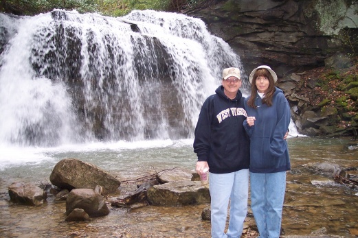 Cold in WV at Holly River State Park