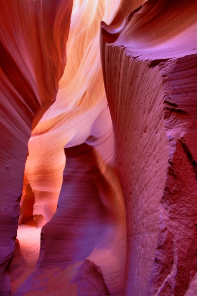 Colorful Path, Lower Antelope Canyon, Navajo Tribal Park