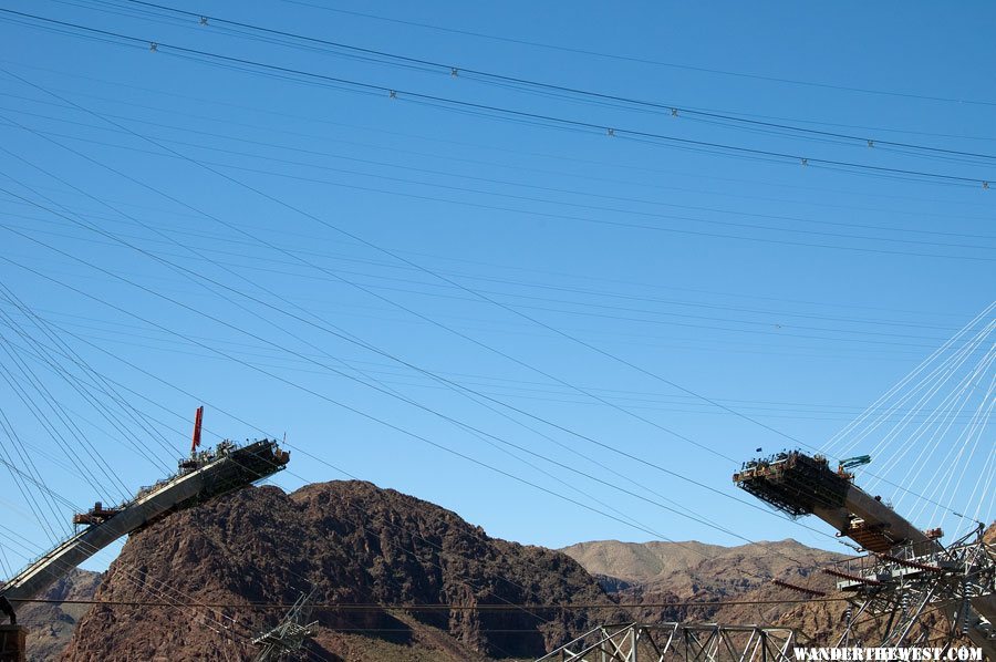 Construction of Bridge Over Hoover Dam