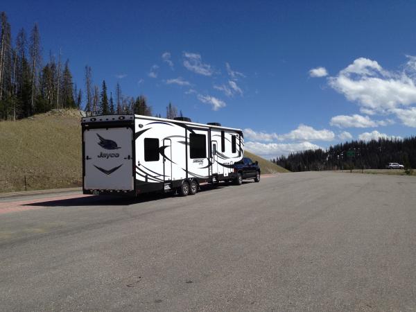 Continental Divide Elev. 9584 - Wyoming