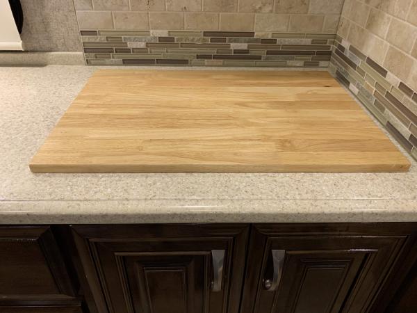 Cooktop Cover - covering the cooktop