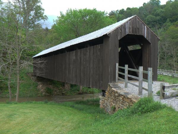 Covered bridge, West Virginia