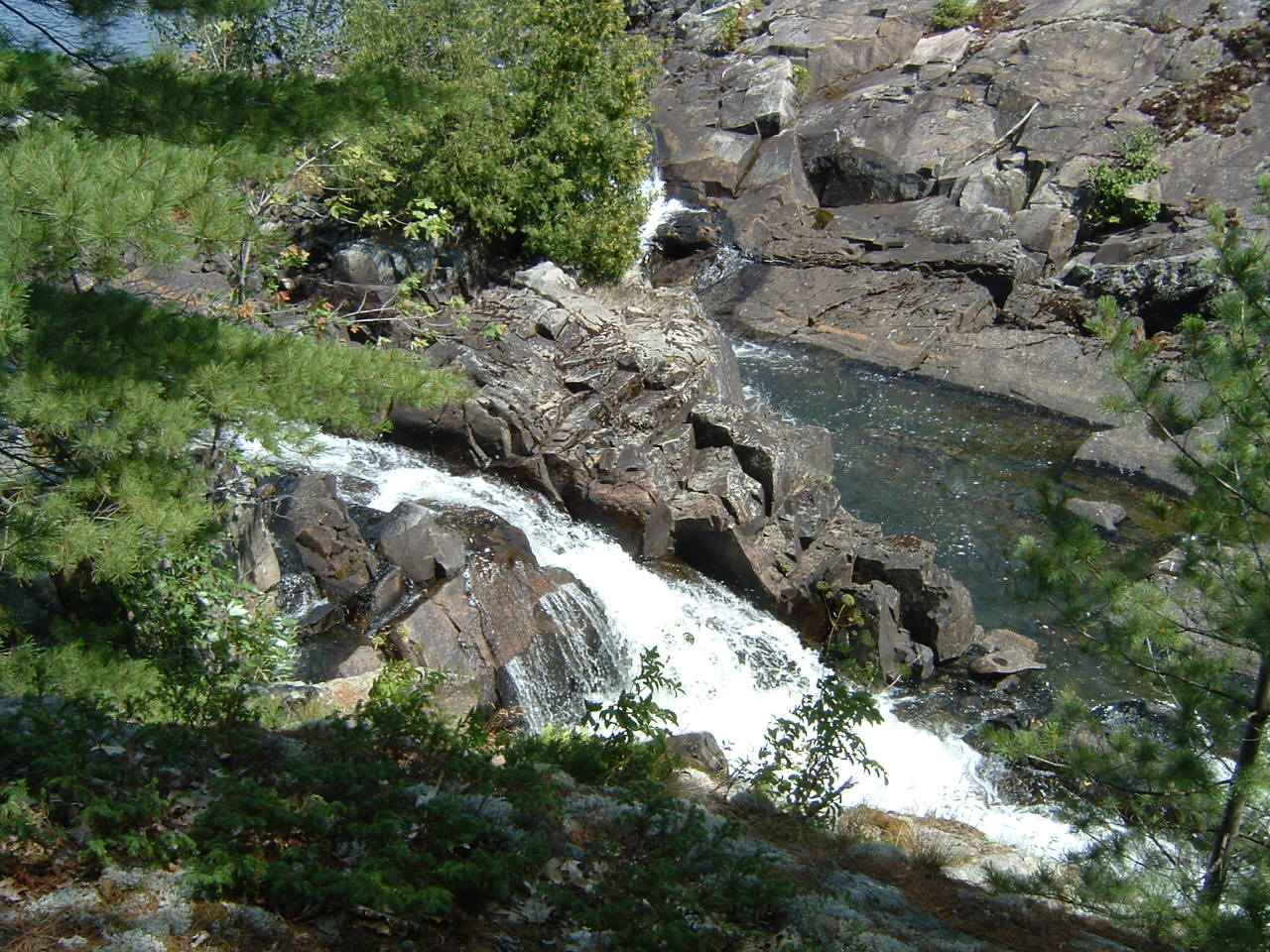 Cross Lake Chutes