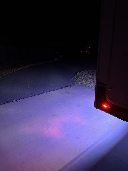 CUSTOM LED REVERSE TURN LIGHT STRIP