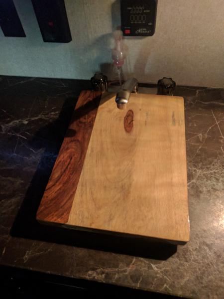 Cutting board sink cover