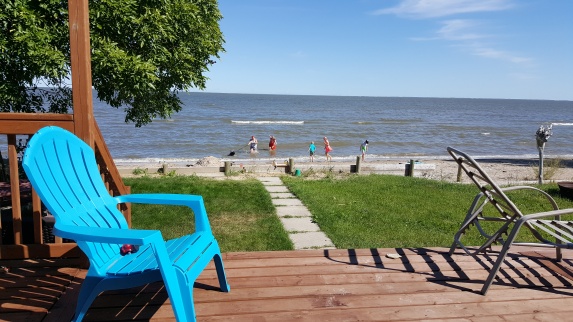 Dauphin Lake  Manitoba with Grandkids