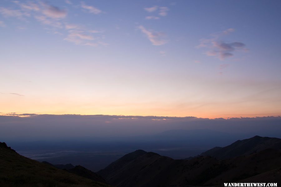 Dawn's Light over the Toquima Range