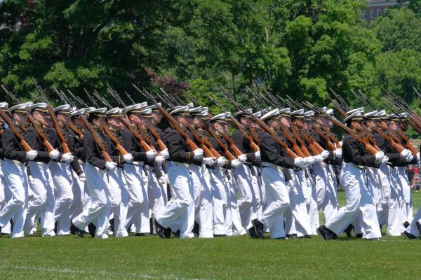 Debbie’s son Danny at the Navel academy in Annapolis