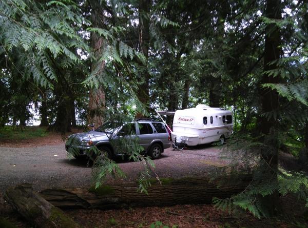 Delta Grove Campground, Cultus Lake Provincial Park, BC