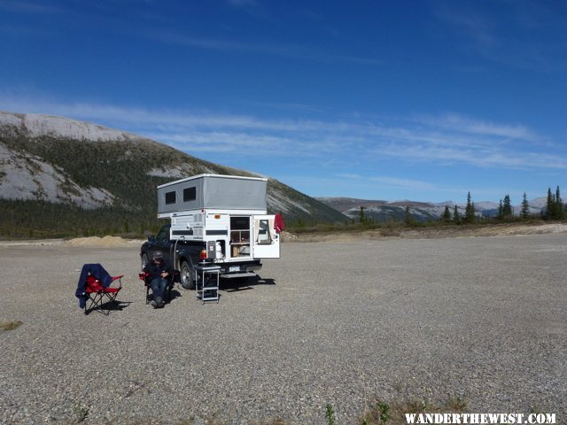 Dempster Bbq, quiet campsite