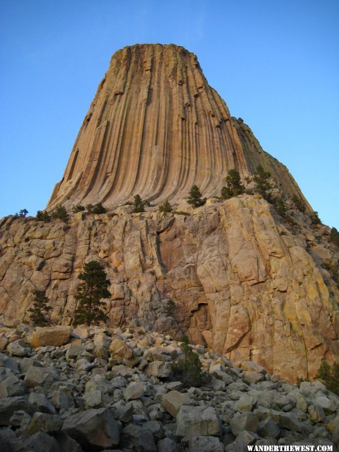 Devils Tower at Sunset