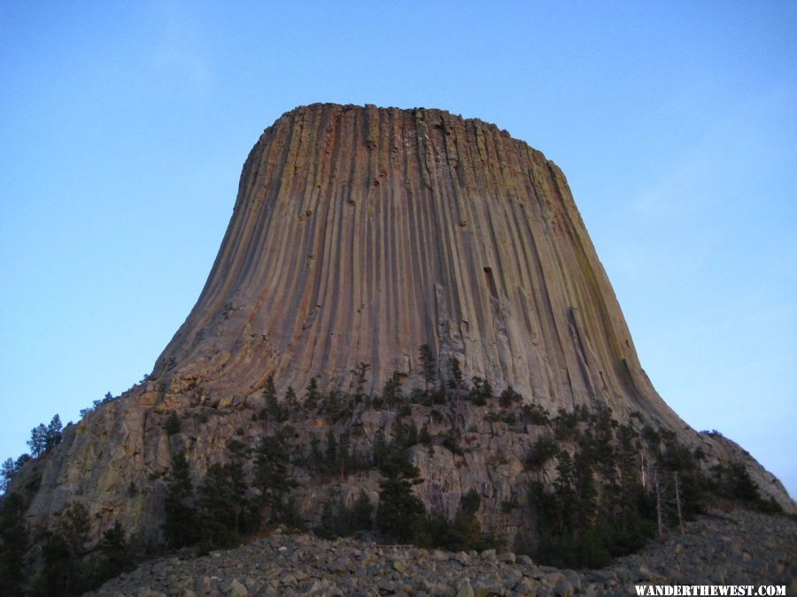 Devils Tower at Sunset