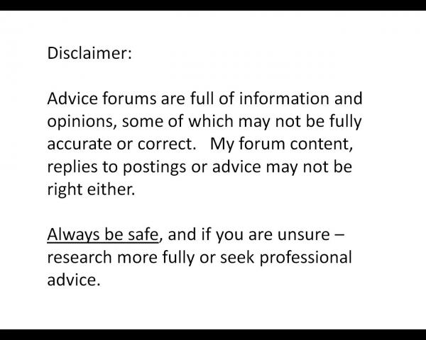 Disclaimer