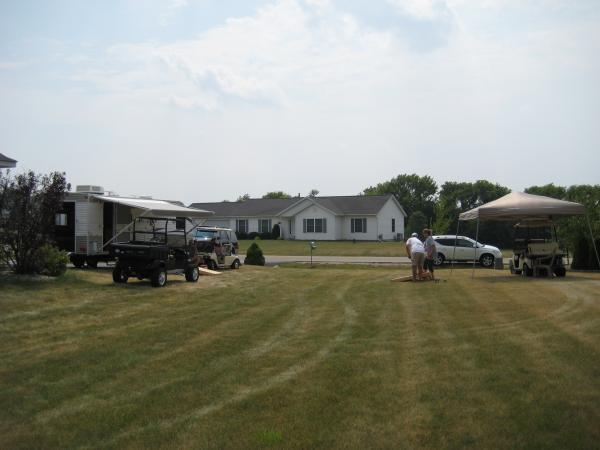 Driveway camping :)