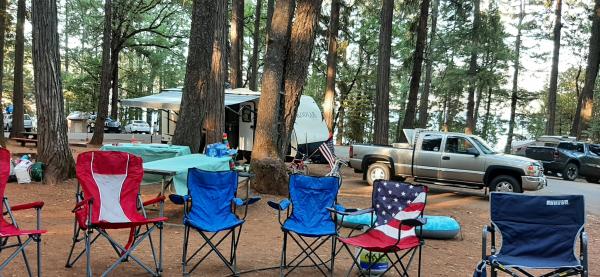 Dry Camp at Local lake