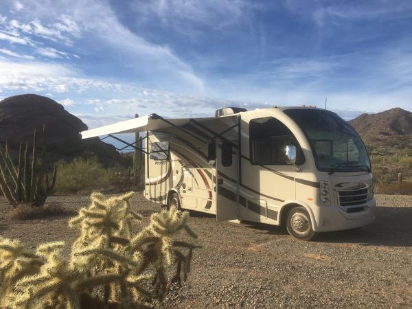 Dry Camping near Ajo, AZ