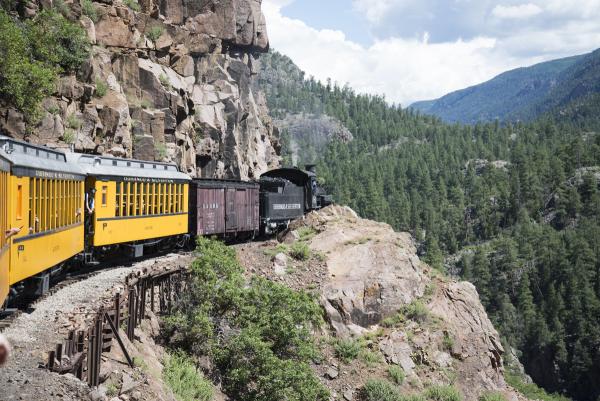 Durango-Silverton train ride