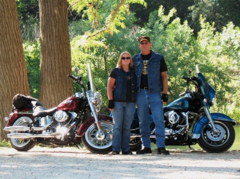 Dutch and Tina at the Guadalupe River back in 2010