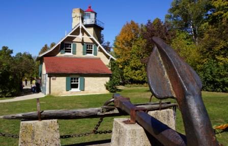 Eagle Bluff Light House, Peninsula State Park, Fish Creek, WI
Built in 1868 the lighthouse is on the grounds of the state park and one of ten lighthou