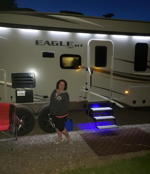 Eagle rv park hot springs Wyoming