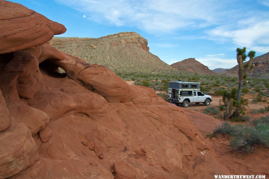 Early Evening in Nevada Red Rock