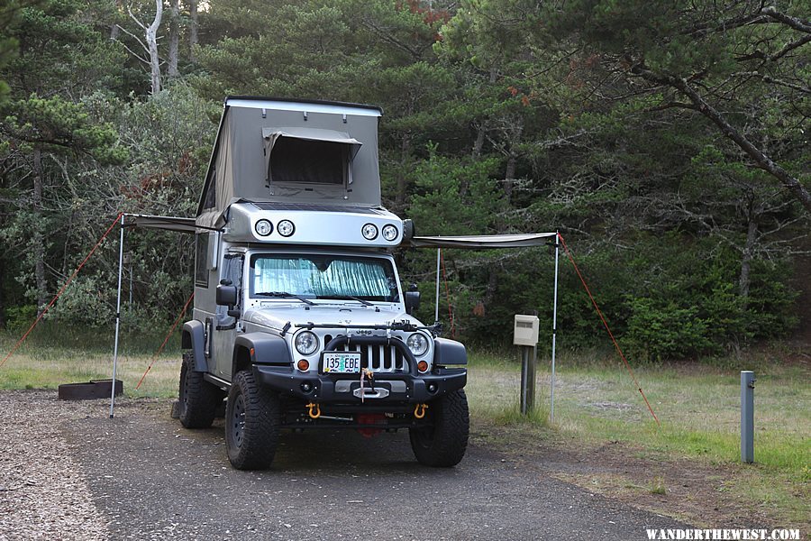 Earthroamer at South Beach State Park