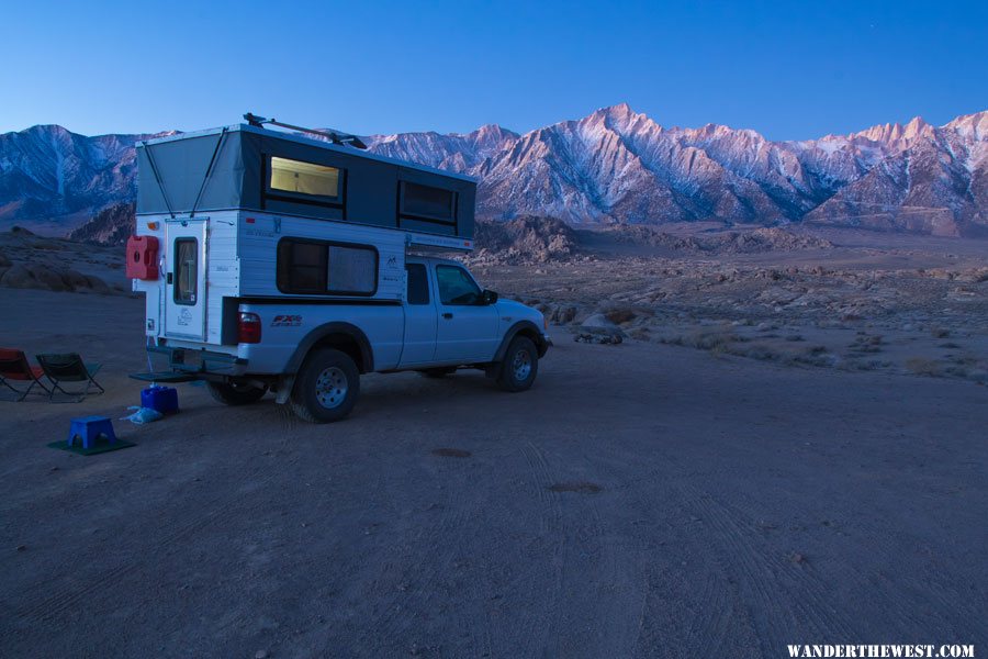 Eastern Sierra from the Alabama Hills