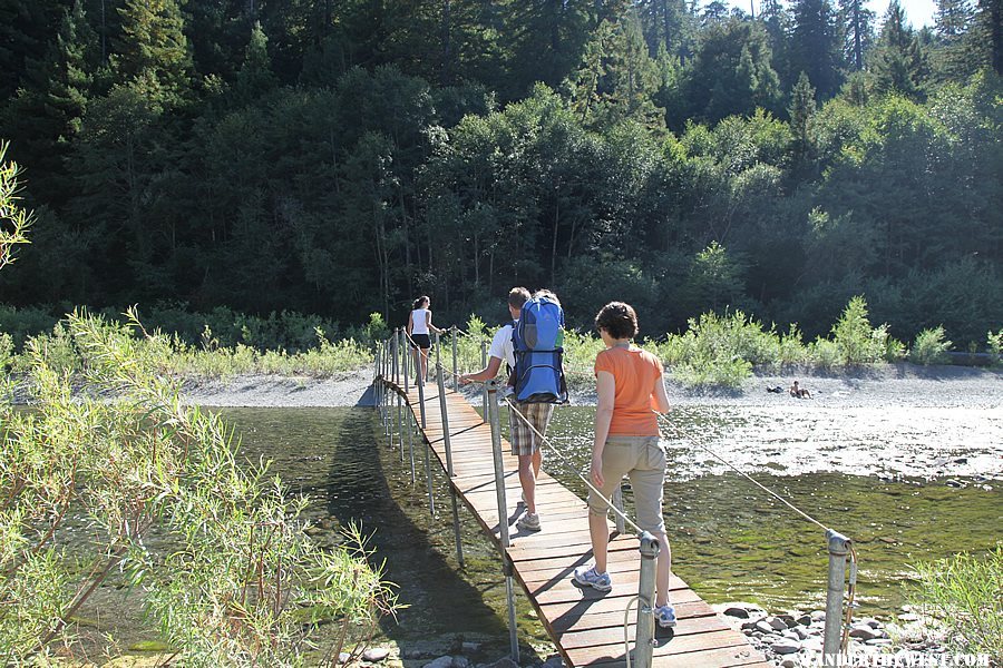 Eel River near access from Gould Grove