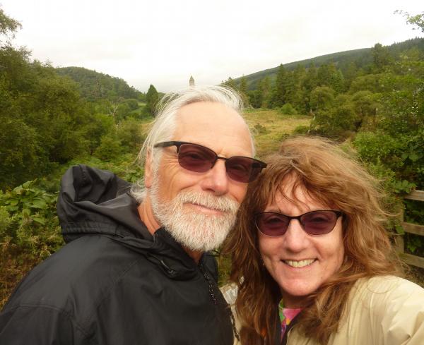 Elliott and Jo in beautiful Ireland.