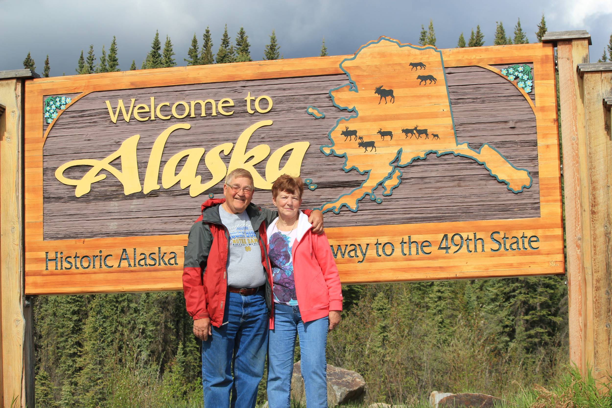 Entering Alaska 2012