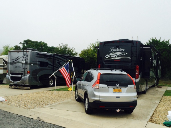 Ernest and Superchief's Bershires at 2014 Texas FROG Rally in Kerrville Texas.