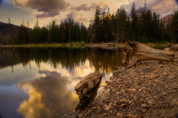 Evening, Washington Lake Campground