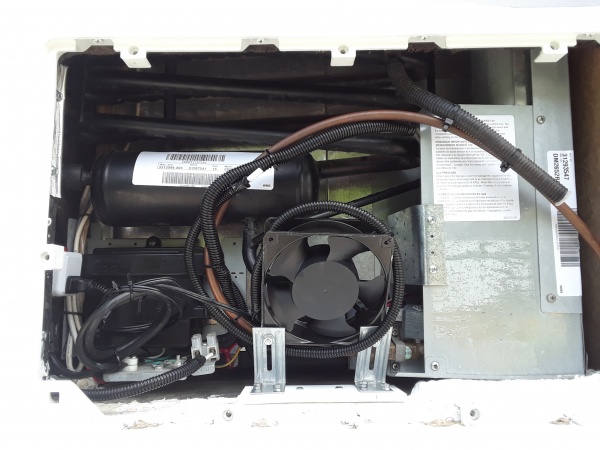 exterior 120v frig fan