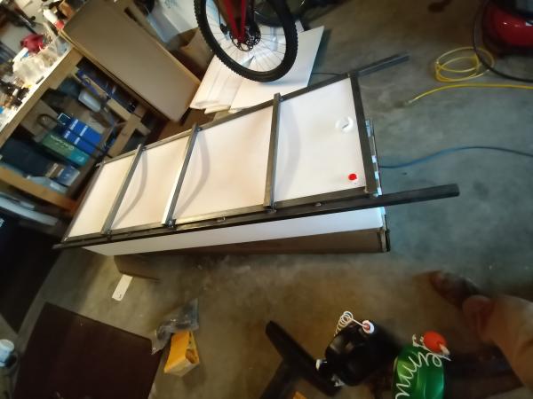 Fabbing mounts for Jayco 51 gallon FW Tank