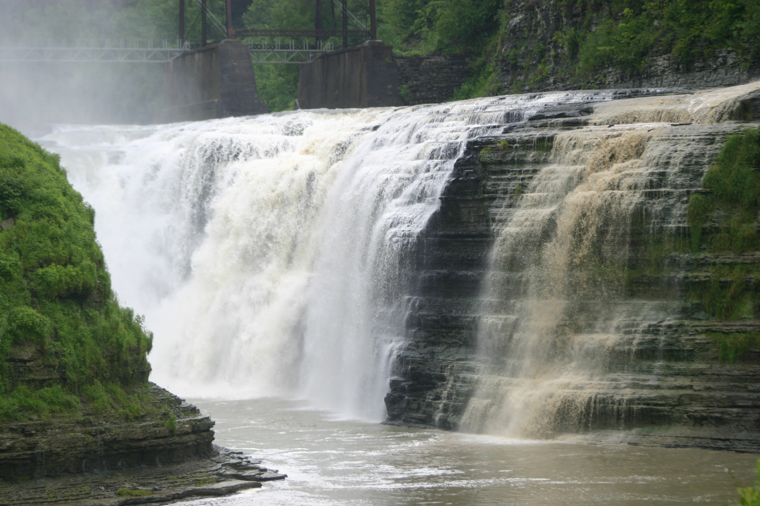 Falls in Leitchworth State Park, NY