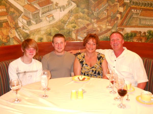 Family in Cancun