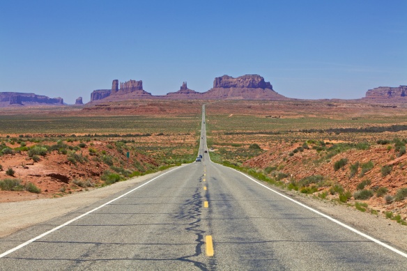 Famous Forest Gump Location, HWY 163, Monument Valley to Mexican Hat.