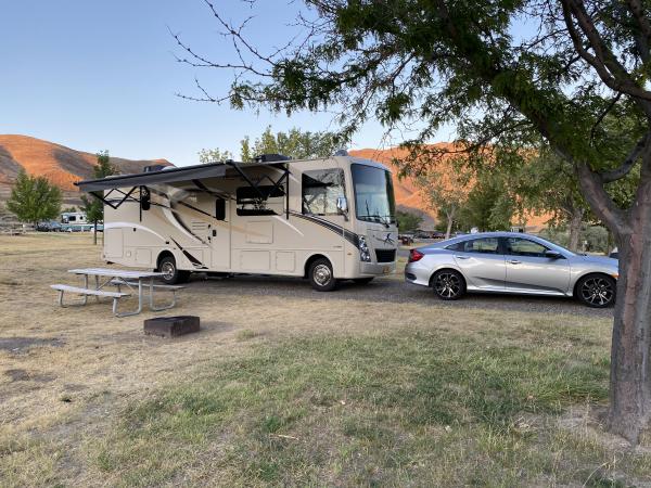 Farewell Bend State Recreation Area near the Snake River