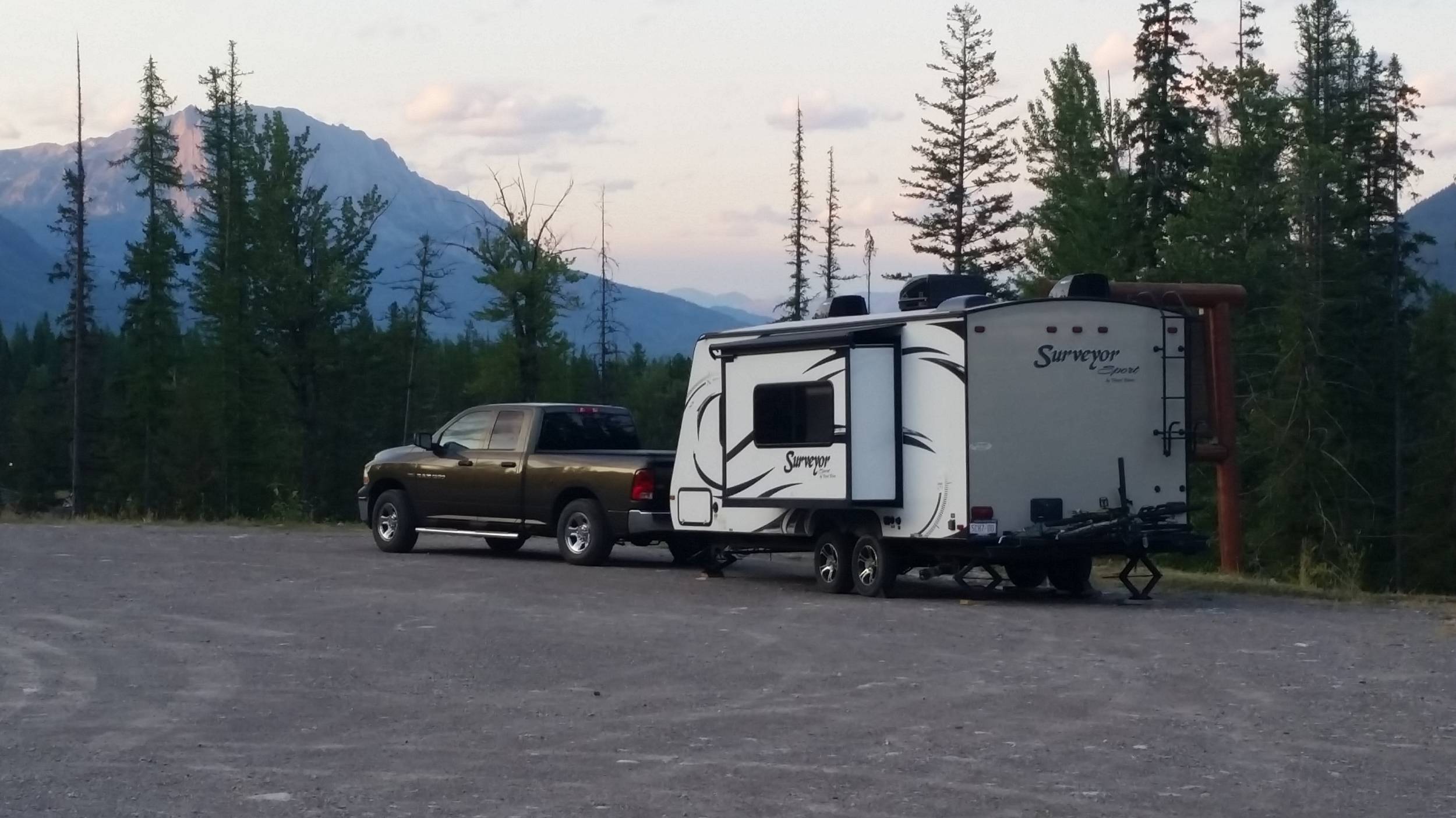 Fernie Alpine Resort (B.C) offers free overnight camping.