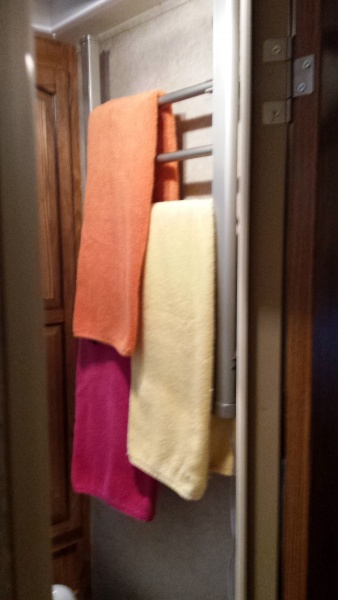 FInished Towel bar project