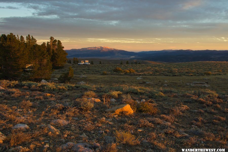 First Light on Camp