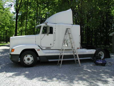 First photo of new truck.  6/1/02